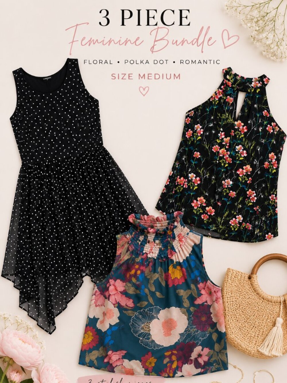 Soft Feminine Spring Bundle Medium - 3 piece